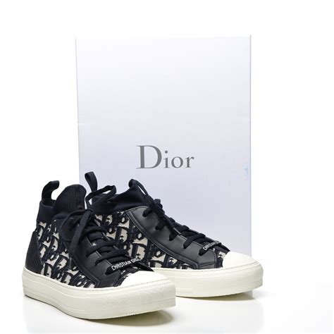 dior star sneakers|christian dior calfskin high tops.